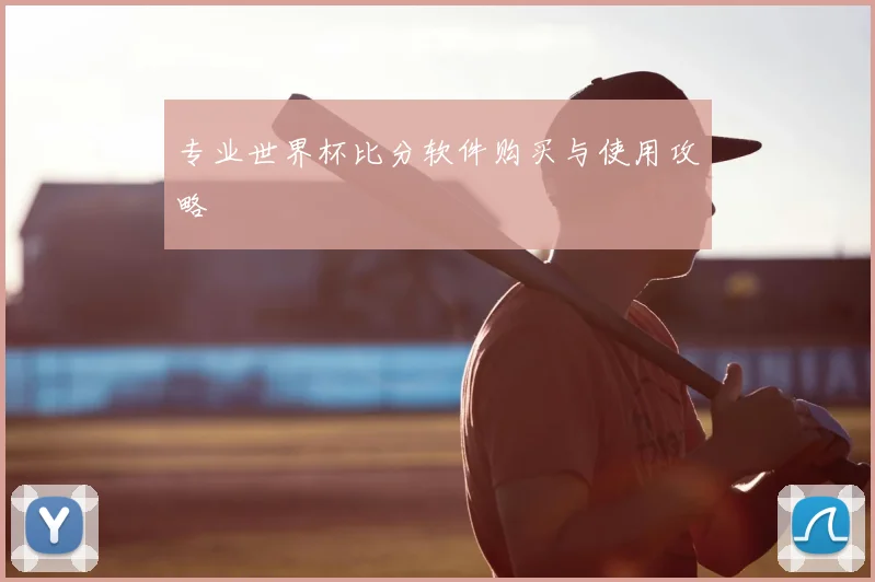 专业世界杯比分软件购买与使用攻略
